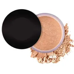 Kalevel Empty Makeup Powder Container 50ml with Puff Loose Face Compact Case Plastic Cosmetic Jars Travel Containers Refillable Bottle Box Holder with Sifter and Lid