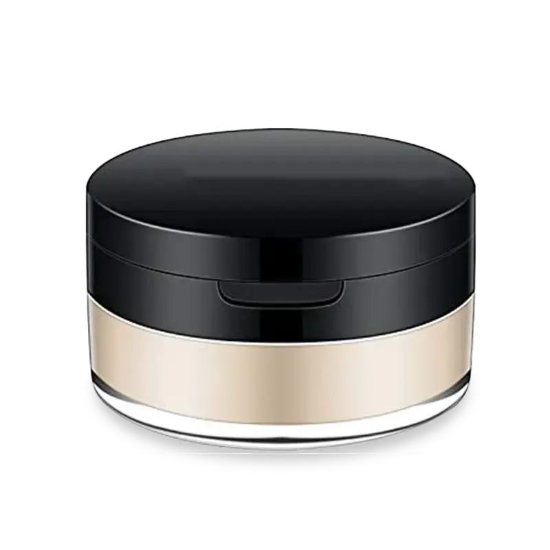 La Biosthetique Silky Mineral Powder. It is a loose mineral powder that can be used to set makeup or as a powder foundation.