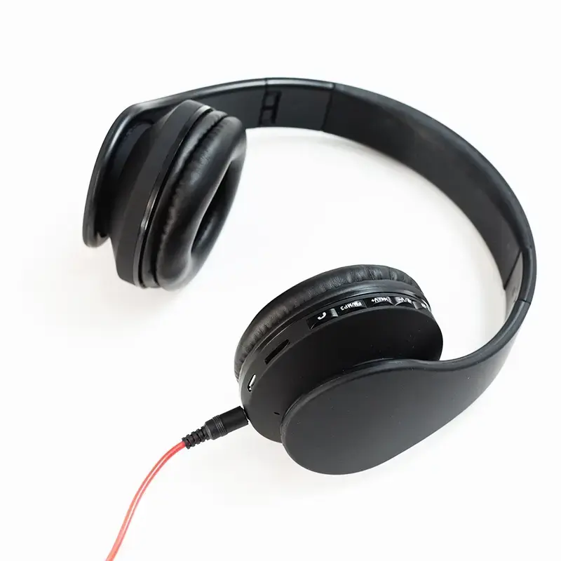 PowerLocus Bluetooth Headphones Over Ear, Foldable Wireless Headphones, Hi-Fi Stereo Headphone with Deep Bass, Micro SD/TF, FM Radio & Wired mode, Built-in Microphones, Soft Earmuffs for Phone/PC