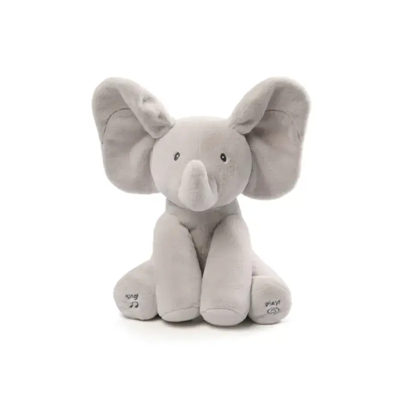 Animated Flappy the Elephant plush toy by GUND.