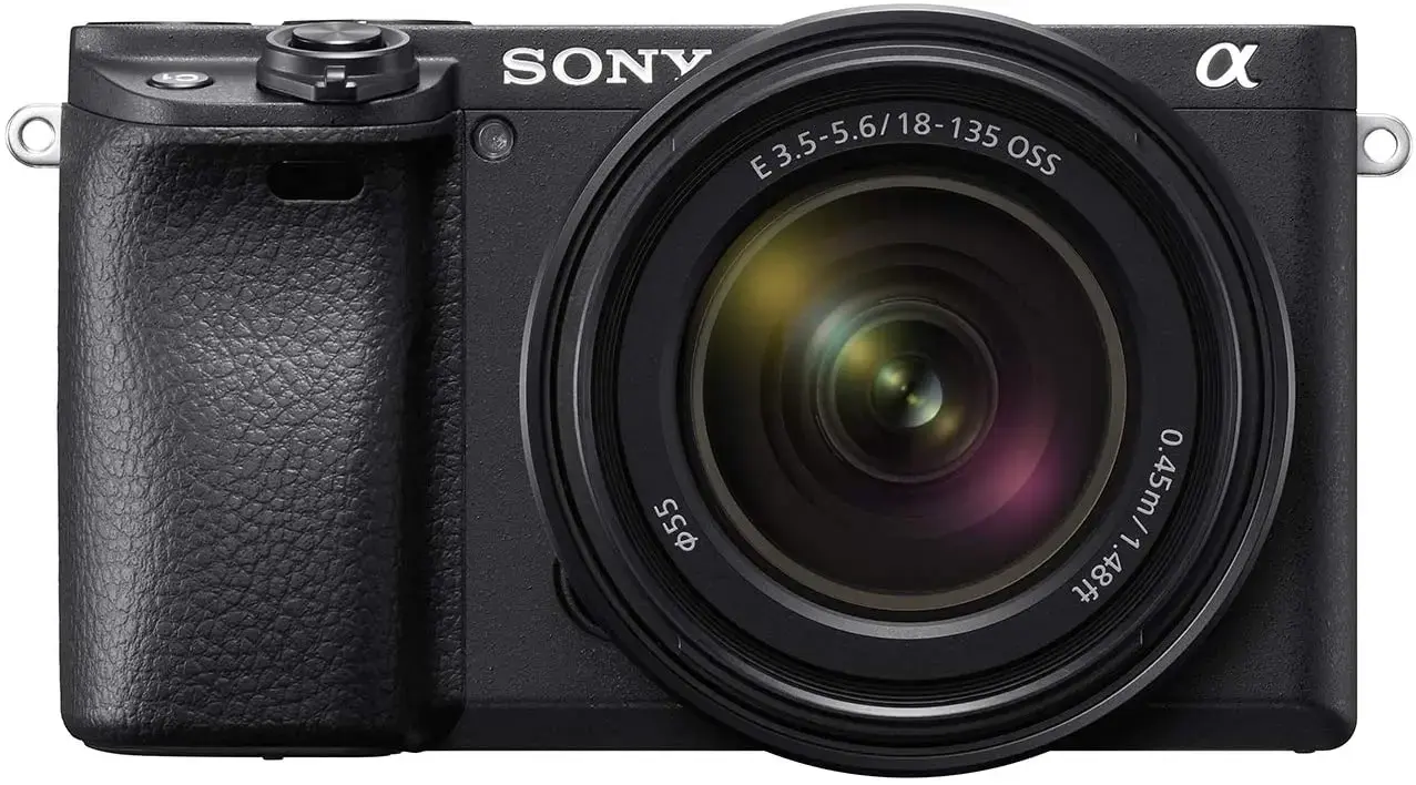 Sony Alpha a6400 Mirrorless Camera: Compact APS-C Interchangeable Lens Digital Camera - E Mount Compatible Cameras - ILCE-6400L/B (Renewed)