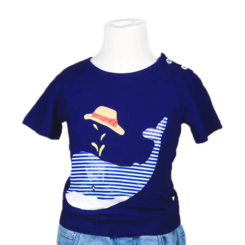 Toddler Boys 3-Pack Tees Cotton Crew Neck Short Sleeve Summer Top Clothing T-Shirt for Children 2-8 Years