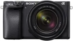 Sony Alpha a6400 Mirrorless Camera: Compact APS-C Interchangeable Lens Digital Camera with Real-Time Eye Auto Focus, 4K Video, Flip Screen & 18-135mm Lens - E Mount Compatible Cameras - ILCE-6400M/B