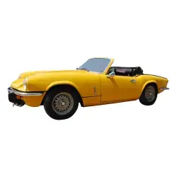 toy 1/18 scale 1970 Triumph Spitfire Mk Iv Open Convertible Car (Gold)